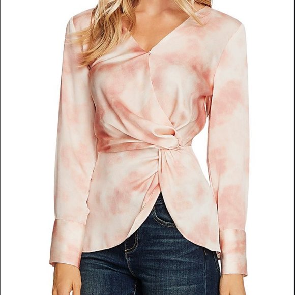 Vince Camuto twist hammer top blouse - Picture 2 of 11